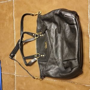 Coach leather handbag